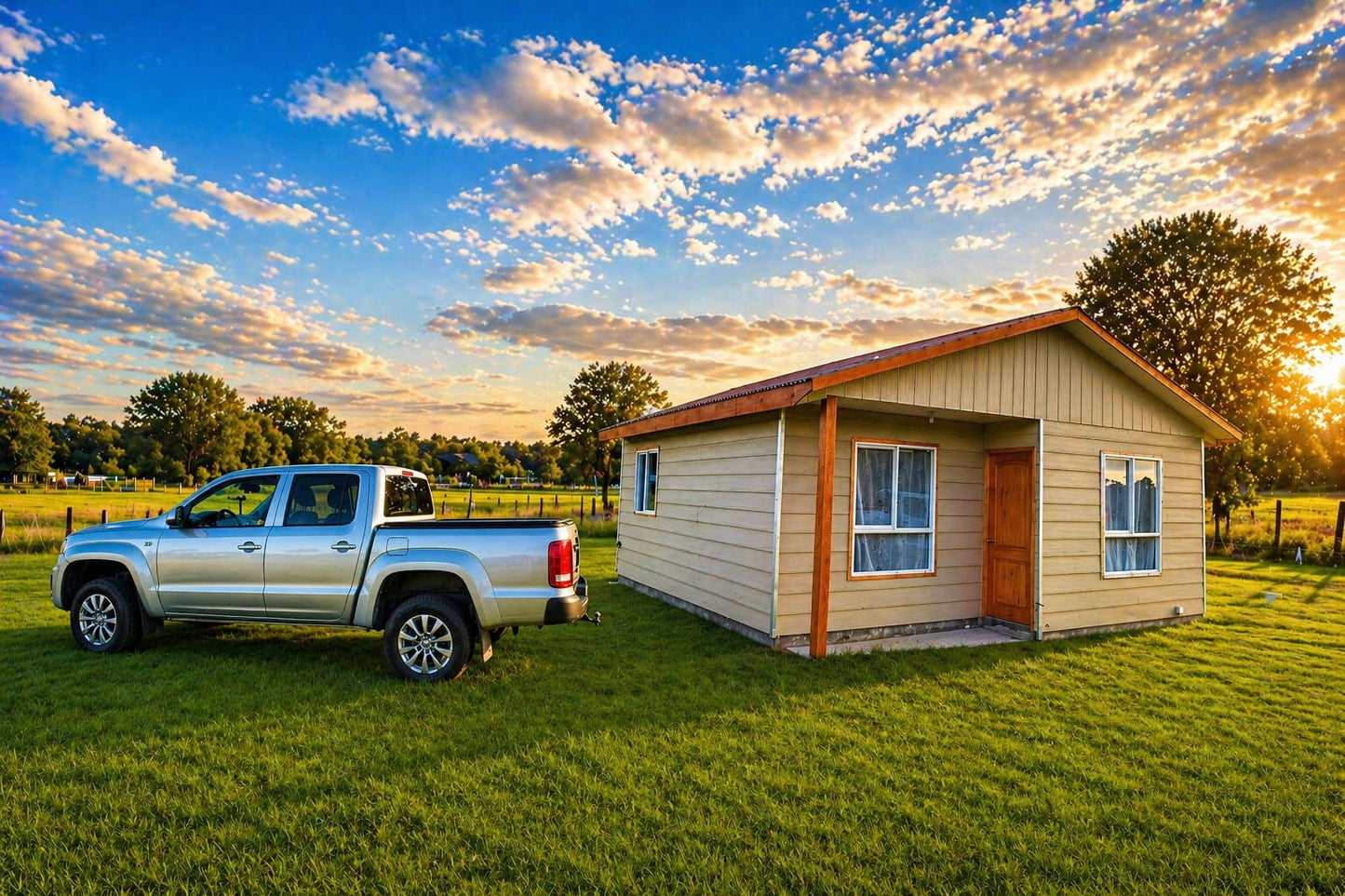 Sorteo Camioneta Volkswagen Amarok 2019 más el kit de una casa prefabricada de 44 m